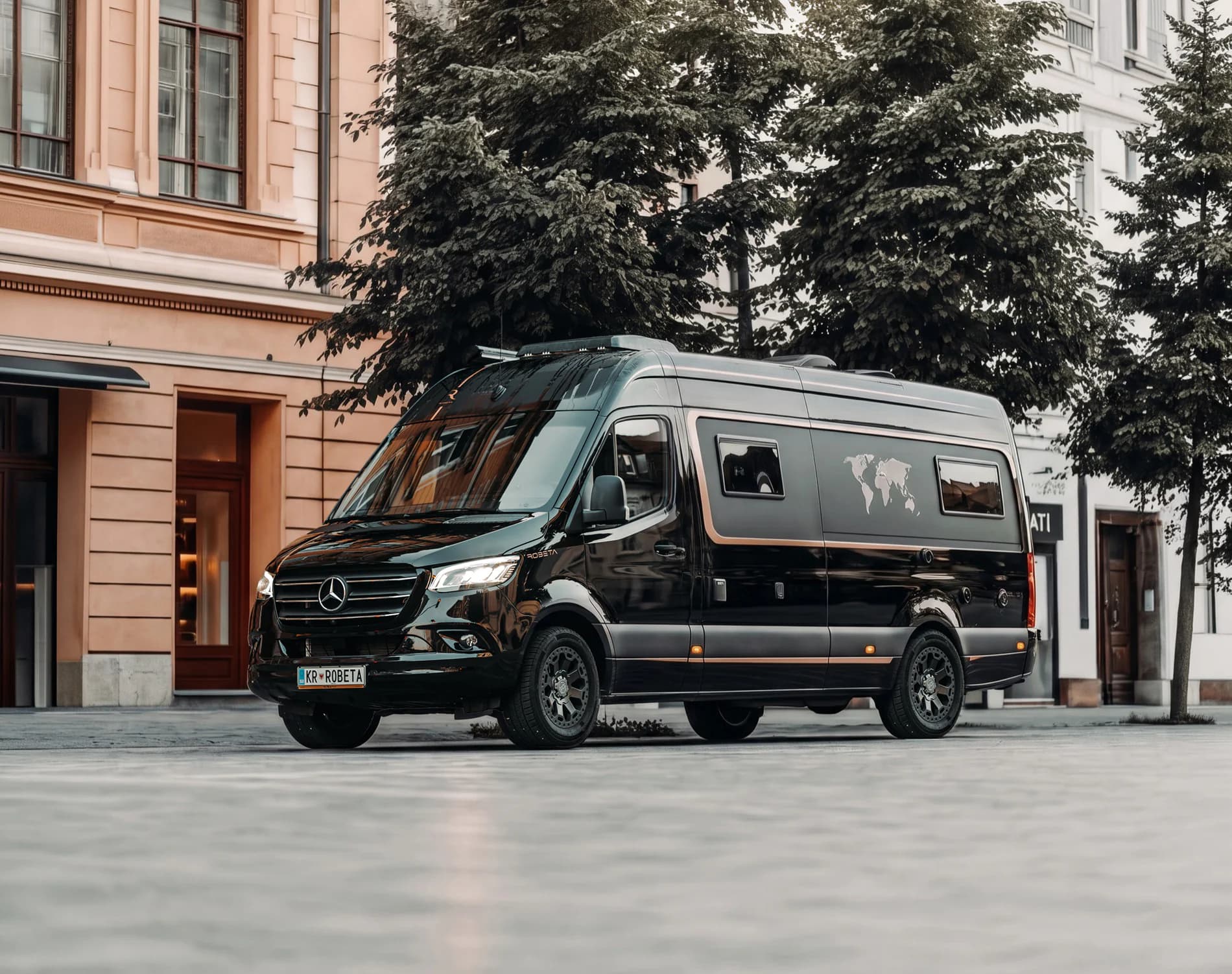 New Robeta Hercules premium campervan in Ljubljana