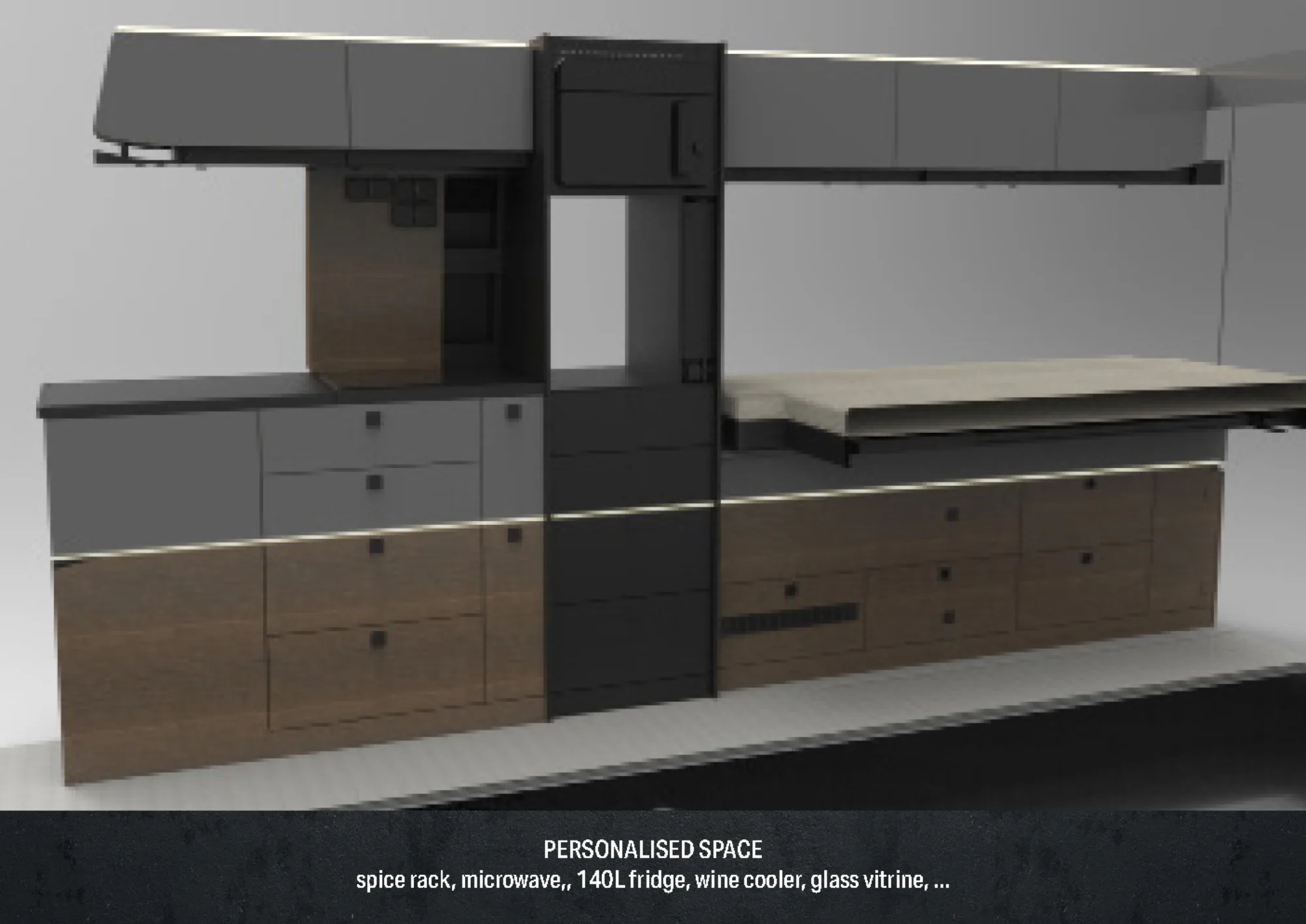 Hercules modular kitchen options